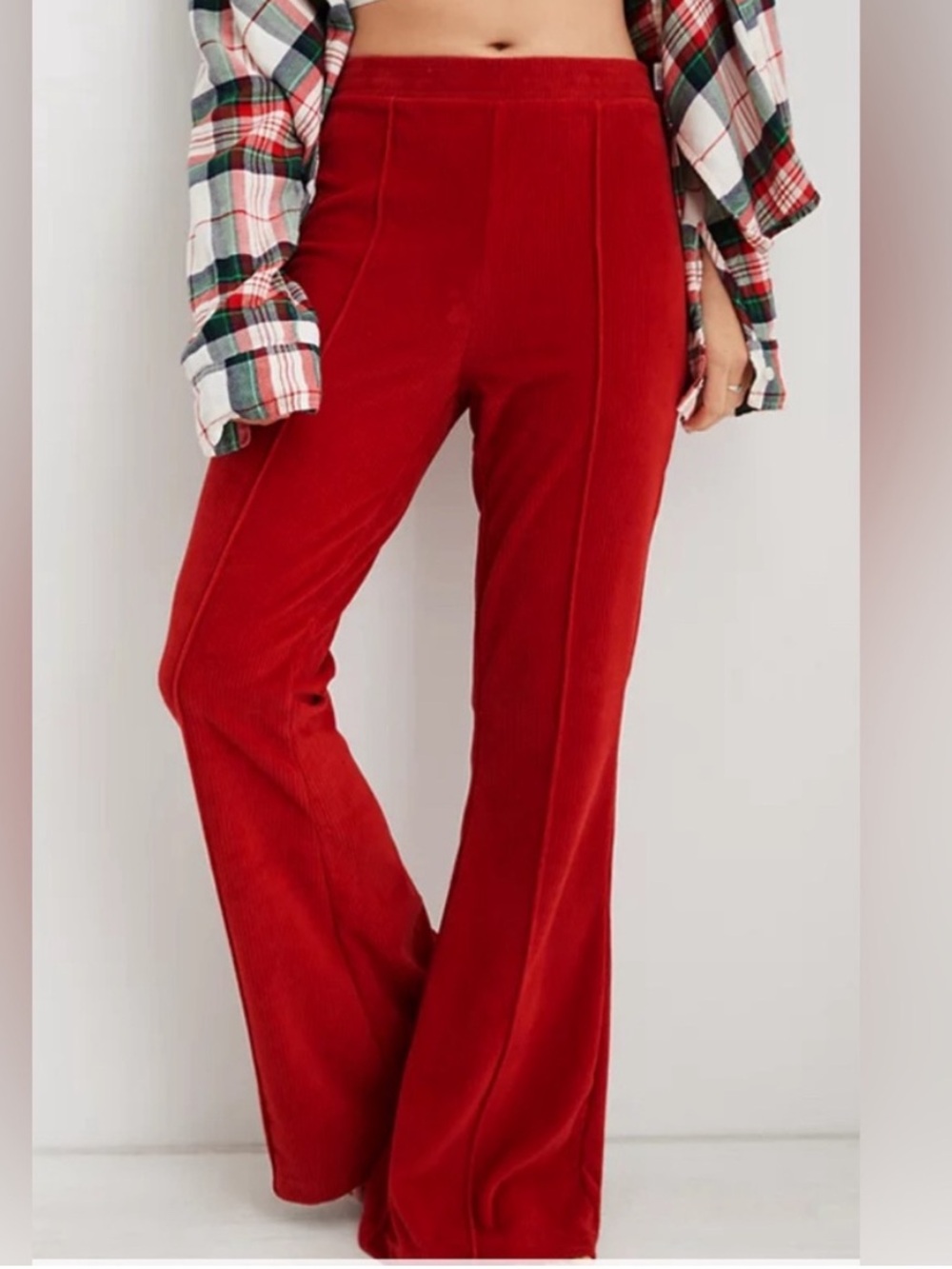 Aerie  groove-on ribbed pant